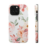Vintage Floral - MagSafe Cases iPhone 14 Pro Max Glossy - phone cases